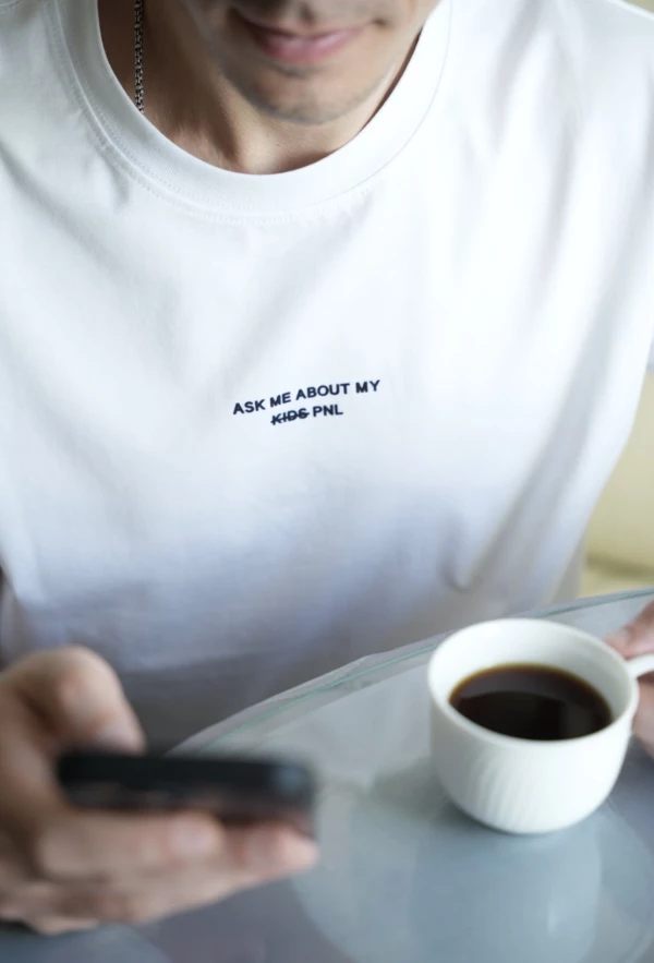 Футболка  ASK ME ABOUT – купить в Москве