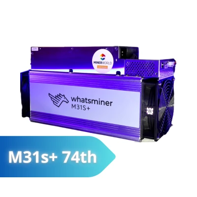 Whatsminer MicroBT m31s+ 74 th NEW – купить в Москве